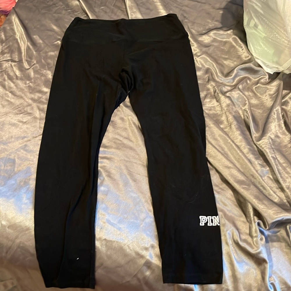 PINK black leggings